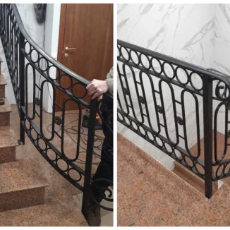 Работа №2468. Перила в офисное помещение, м.Бауманская