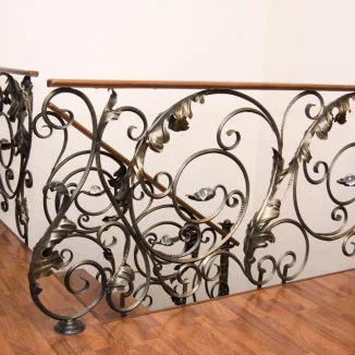 Работа 1565. Ограждения в стиле Барокко, медная патина