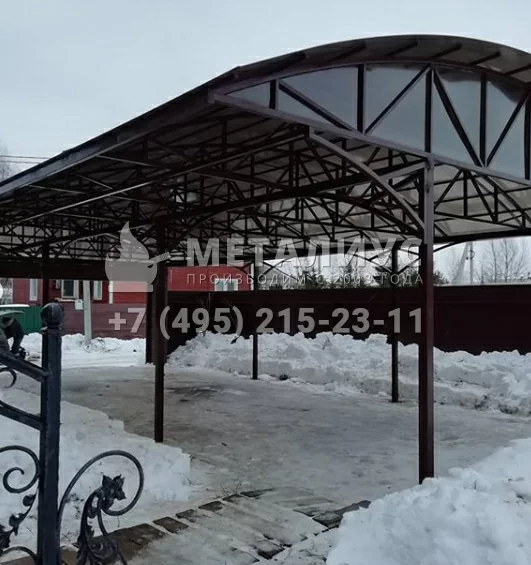 Работа 759. Навес для паркинга, Нахабино