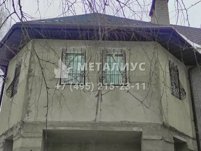 Работа 693 Дутые кованные решетки в д. Ивановское