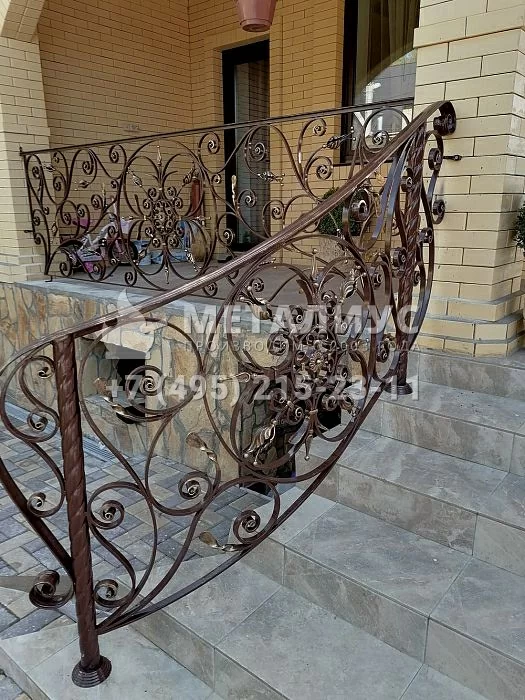 Работа №2279. Неповторимые кованые перила