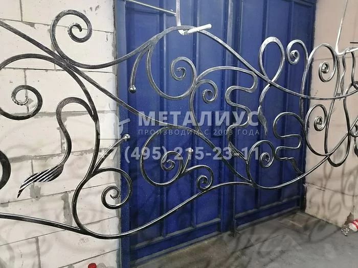 Работа 1701. Перила для коттеджа