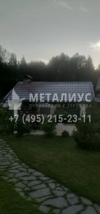Работа 0723 Навес из Клееного бруса, Киевское шоссе