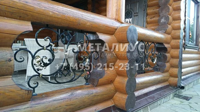 Работа 1994. Ковка в брусовой дом