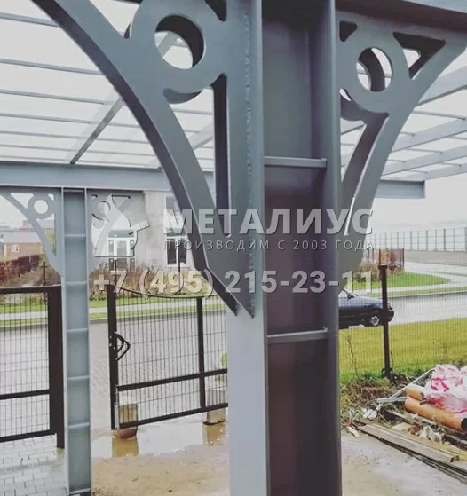 Работа 348. Навес над зоной паркинга