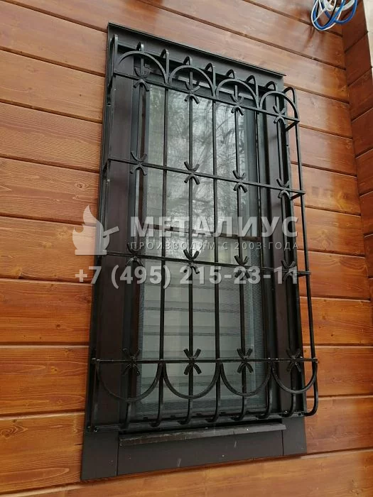 Работа 702 Оригинальные решетки для загородного дома  в д. Малое Сареево
