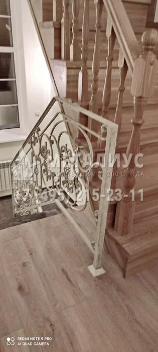 Работа 696 Кованные перила в д. Воронки