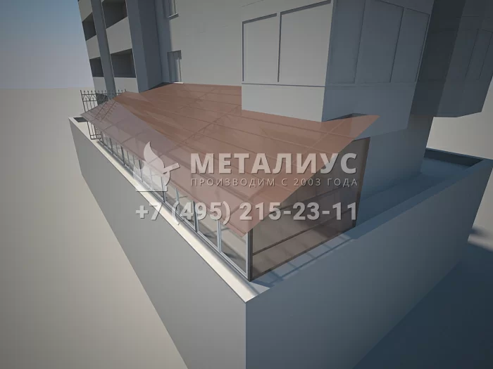 Навес над террасой