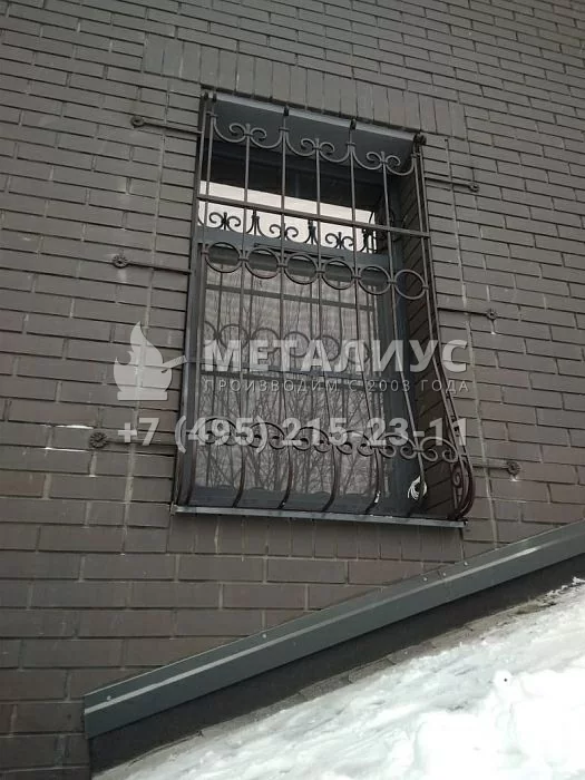 Работа 3765 . Дутые решетки на окна, дер.Проводы