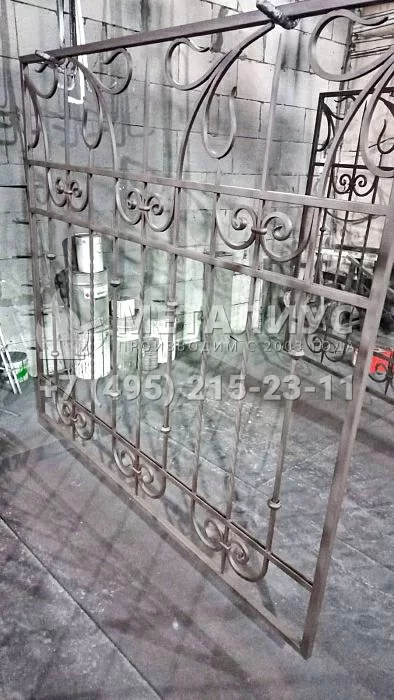 Работа 711 Кованные решетки в д. Бурцево