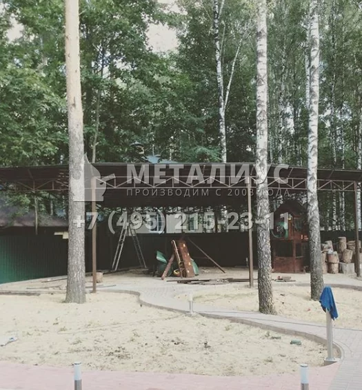 Работа 753. Навес для парковочной зоны, Шишкин Лес