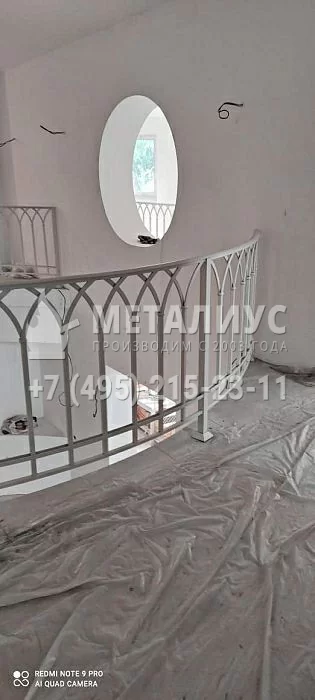 Работа 692 Кованные ограждения внутри дома  в д. Михалково
