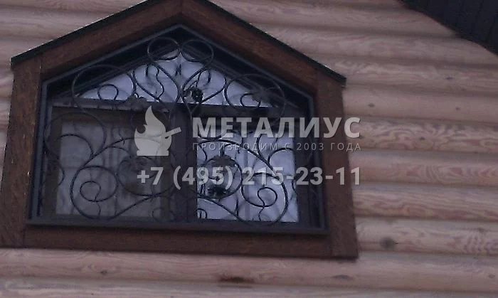 Работа 1934. Виноградная лоза на брусовой дом