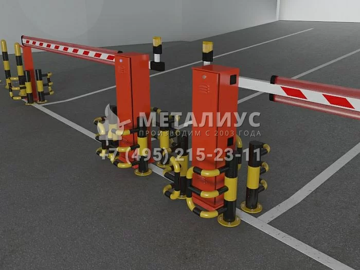 Оснащение паркинга