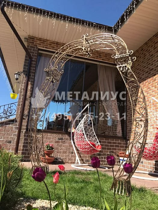 Работа 0706 Кованая пергола