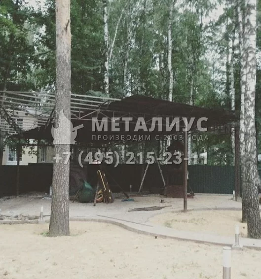 Работа 753. Навес для парковочной зоны, Шишкин Лес