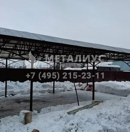Работа 759. Навес для паркинга, Нахабино