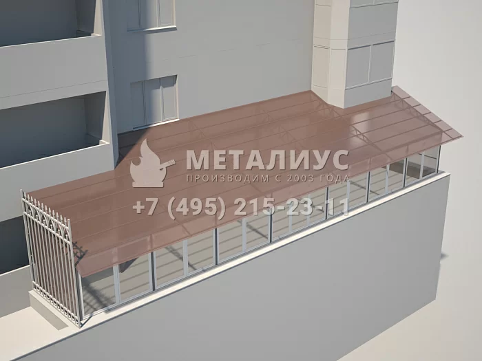 Навес над террасой
