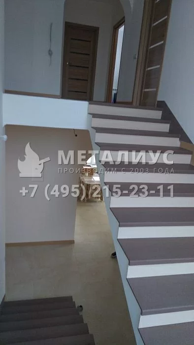 Работа 1395. Перила с торсионами, Минское ш.