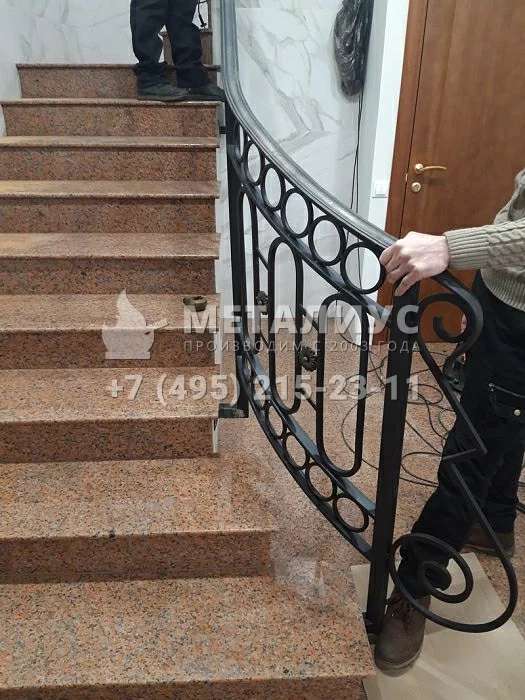 Работа №2468. Перила в офисное помещение, м.Бауманская
