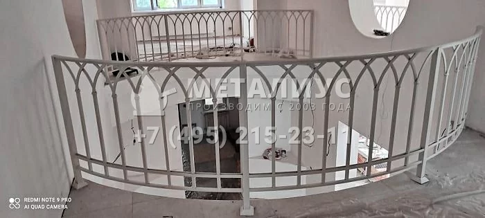 Работа 692 Кованные ограждения внутри дома  в д. Михалково
