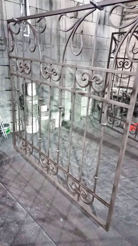 Работа 711 Кованные решетки в д. Бурцево