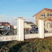 Кованый забор ZK5 в Москве и Московской области