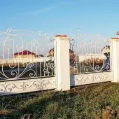Кованый забор ZK5 в Москве и Московской области
