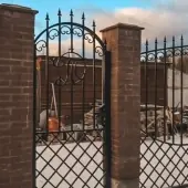 Кованый забор ZK4 в Москве и Московской области