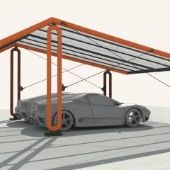 Навес из металла SN 16 в Москве и Московской области
