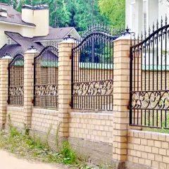 Кованый забор Персей в Москве и Московской области