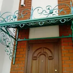 Козырёк над крыльцом KK4 в Москве и Московской области
