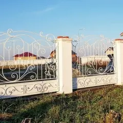 Кованый забор ZK5 в Москве и Московской области