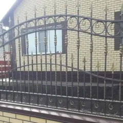 Кованый забор ZK6 в Москве и Московской области
