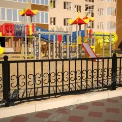 Кованое ограждение O5768 в Москве и Московской области