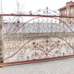 Кованый забор Пируэт в Москве и Московской области