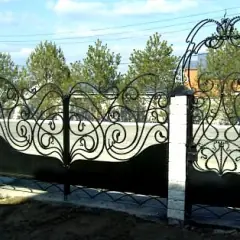Кованые ворота Луиза в Москве и Московской области