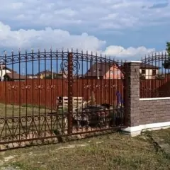Кованый забор ZK12 в Москве и Московской области