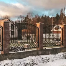 Кованый забор ZK4 в Москве и Московской области