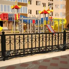 Кованое ограждение O5769 в Москве и Московской области
