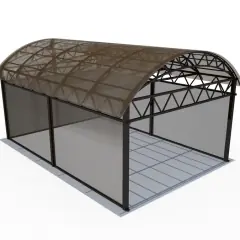 Навес из металла N5670 в Москве и Московской области