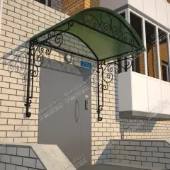 Козырёк над входом K4515 в Москве и Московской области