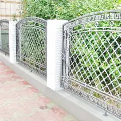 Кованый забор Салоники в Москве и Московской области