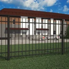 Сварной забор Z5747 в Москве и Московской области