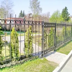 Кованый забор Клиффорд в Москве и Московской области
