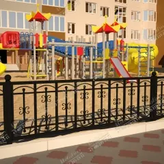 Кованое ограждение O5767 в Москве и Московской области