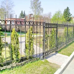 Кованый забор Клиффорд в Москве и Московской области