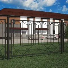 Сварной забор Z5712 в Москве и Московской области