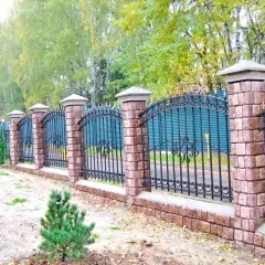 Кованый забор Вестминстер в Москве и Московской области