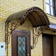 Козырёк над крыльцом KK5 в Москве и Московской области